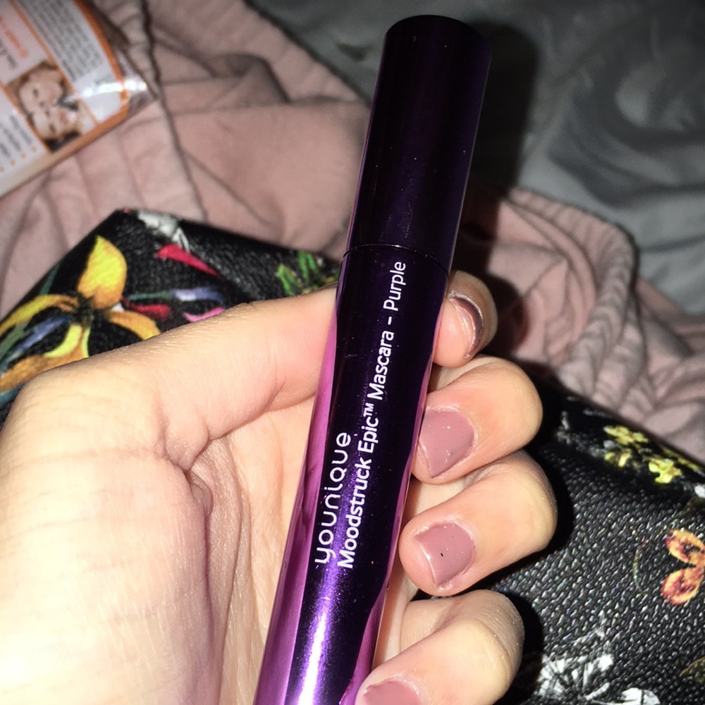 Purple mascara from italy